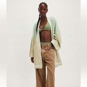 Free People Lola Sweatshirt Cardi